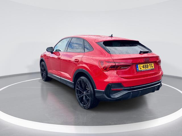 Audi Q3 Sportback 45 TFSI e S Edition · Camera · Apple/Android Car Play · Dodehoeksensor · Elektrische best. stoel · Keyless · Stoelverwarming · Garantie t/m 28-04-2026 of 100.000km