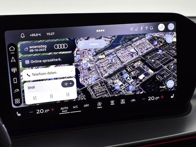 Audi Q3 1.5 200kW e-hybrid S edition 272 PK · Tech plus · 19" LM Velgen · Lederen bekleding