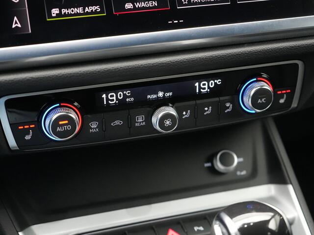 Audi Q3 45 TFSI e Advanced edition Plug In Hybrid 245pk PHEV | Panodak | Lederen Sportstoelen Verwarmd | Apple Carplay | Blis | Cruise Control | Navigatie | Virtual | DAB |