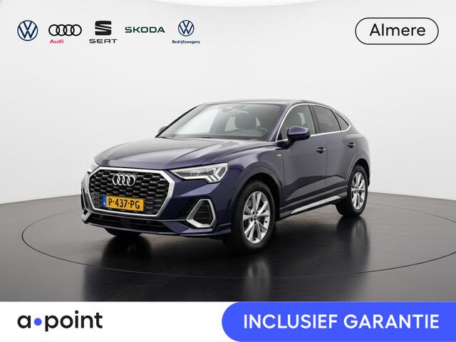 Audi Q3 Sportback 35 TFSI S Edition 150PK S-tronic | Afgevlakt stuurwiel | S-line in & exterieur | Audi drive select | Elektrische kofferbak |
