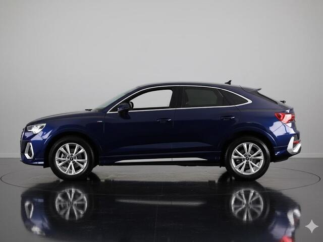 Audi Q3 Sportback 35 TFSI S Edition 150PK S-tronic | Afgevlakt stuurwiel | S-line in & exterieur | Audi drive select | Elektrische kofferbak |