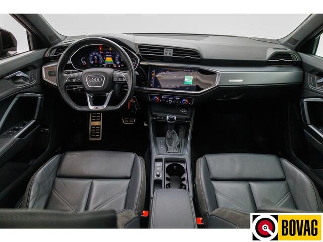 Audi Q3 Sportback 45 TFSI e S Edition 245 PK | 2x Sline | Panoramadak | Trekhaak elec. | Sonos audio | Navigatie, Cruise, PDC V+ A, App. connect.