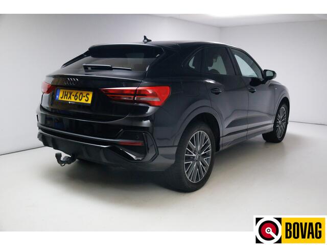 Audi Q3 Sportback 45 TFSI e S Edition 245 PK | 2x Sline | Panoramadak | Trekhaak elec. | Sonos audio | Navigatie, Cruise, PDC V+ A, App. connect.