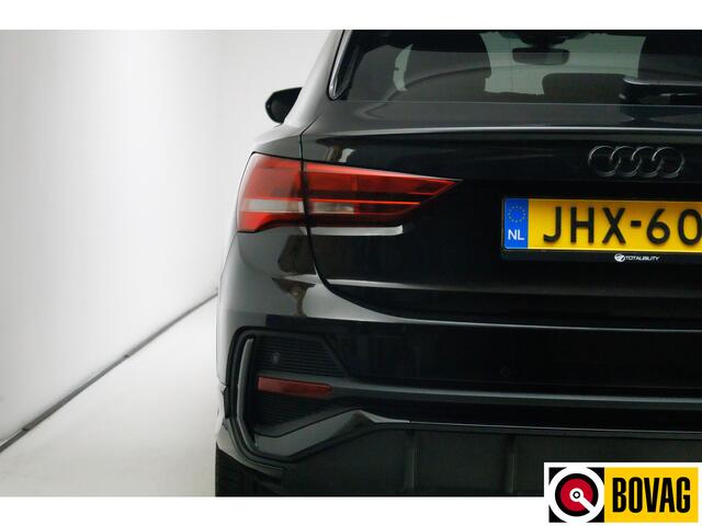 Audi Q3 Sportback 45 TFSI e S Edition 245 PK | 2x Sline | Panoramadak | Trekhaak elec. | Sonos audio | Navigatie, Cruise, PDC V+ A, App. connect.