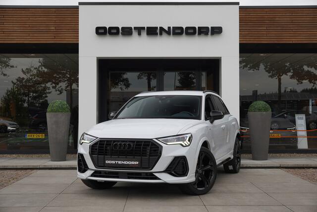 Audi Q3 45TFSIe/245pk S-Line|2023|20"Blackstyle|Matrix-LED|Keyless|Optik Schwarz|Cruise+ACC|Blindspot|El.stoelverstelling