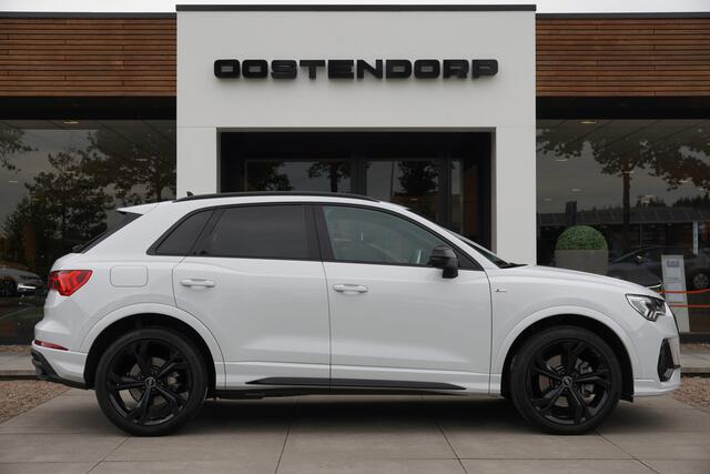 Audi Q3 45TFSIe/245pk S-Line|2023|20"Blackstyle|Matrix-LED|Keyless|Optik Schwarz|Cruise+ACC|Blindspot|El.stoelverstelling
