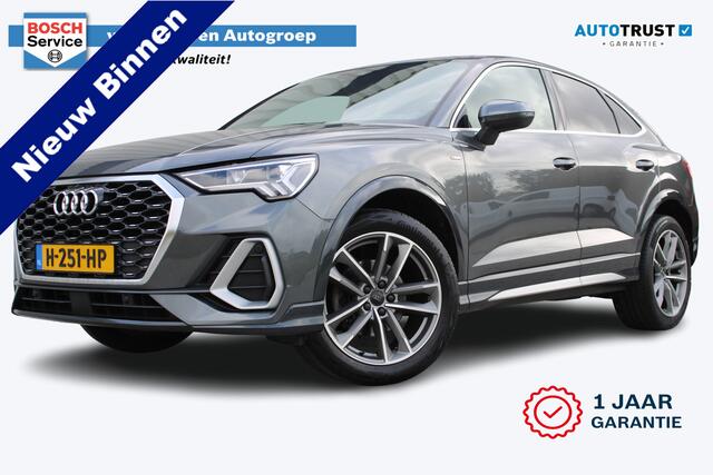 Audi Q3 Sportback 35 TFSI Pro Line S-Line | Incl. 12 maanden garantie | Cruise control | Climate control | Lederen bekleding | Apple carplay/Android auto | Parkeercamera | Navigatie |