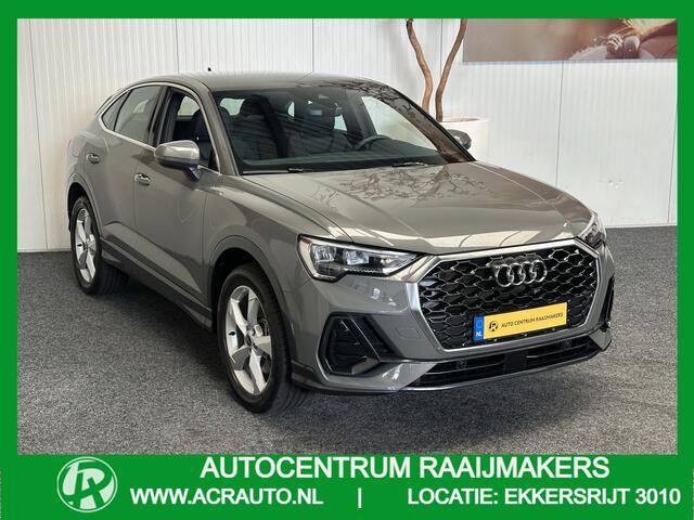 Audi Q3 SPORTBACK 45 TFSI e EDITION S LINE PHEV NAVIGATIE ADAPTIVE CRUISE CONTROL PANORAMADAK LEDER SONOS APPLE CARPLAY/ANDROID RIJSTROOKSENSOREN PARKEERSESNOREN ZEER MOOOI !! 3010