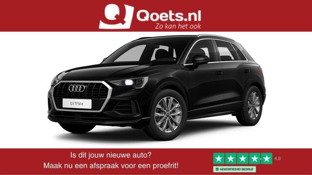 Audi Q3 45 TFSI e S edition Stoelenverwarming voor - Sportstoelen - Achterbank plus - Audi virtual cockpit plus - Parkeerhulp plus - Cruise control - Audi drive select - Automatisch bedienbare achterklep - Binnenspiegel automatisch dimmend -