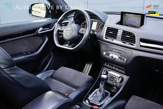 Audi Q3 1.4 TFSI 150 pk CoD S LINE EDITION AUTOMAAT / 3 x S-LINE / PANORAMADAK / TREKHAAK / ALCANTARA / DAB / CAMERA / MMI NAVIGATIE PLUS / KEYLESS ENTRY