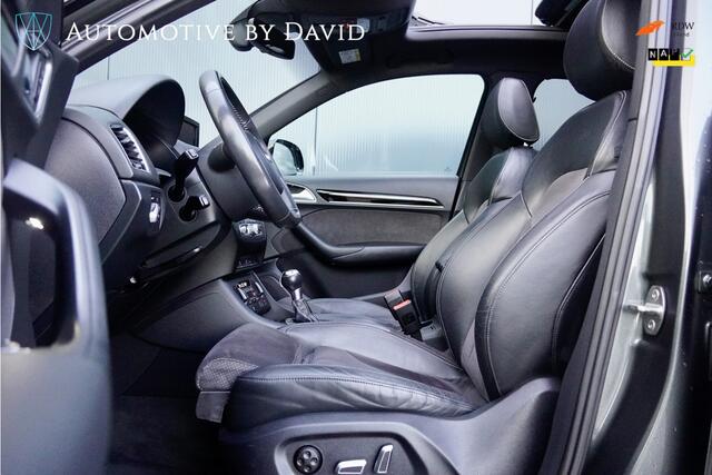 Audi Q3 1.4 TFSI 150 pk CoD S LINE EDITION AUTOMAAT / 3 x S-LINE / PANORAMADAK / TREKHAAK / ALCANTARA / DAB / CAMERA / MMI NAVIGATIE PLUS / KEYLESS ENTRY