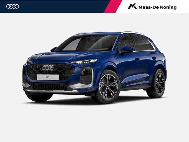 Audi Q3 1.5 TFSI e-hybrid S edition 272 PK · Techniekpakket plus · Privacy glas · S line interieur met sportst.