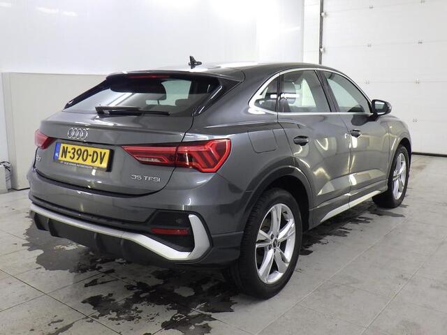 Audi Q3 SPORTBACK 35 TFSI S EDTION I AUTOMAAT I S LINE I LEDER I 360 CAMERA I APPLE CARPLAY