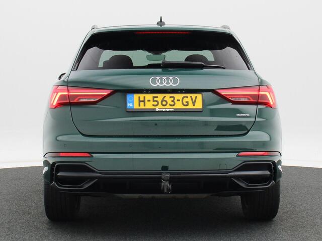 Audi Q3 40 TFSi 190 Pk Automaat quattro S-Line | Panoramadak | Adaptive Cruise | Climate Control | Stoelverwarming | Bluetooth | Navigatie | Camera | Trekhaak | 19 inch | LED | 116.661 Km!!