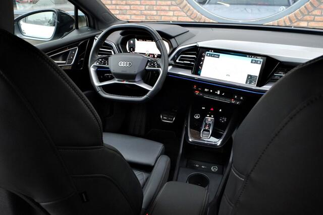 Audi Q4 Sportback e-tron 40 S Edition 77 kWh ACC, Achteruitrijcamera, Lederen sportstoelen, Matrix LED, 20 inch