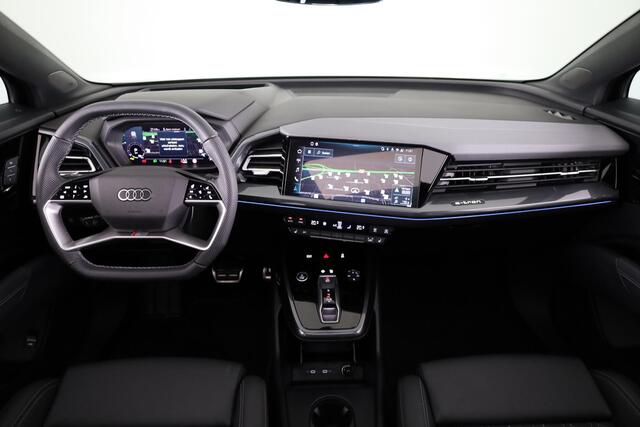 Audi Q4 Sportback e-tron 45 quattro S Edition 82 kWh 286pk | Panoramadak | lederen bekleding | SONOS premium Audio | Parkeercamera|
