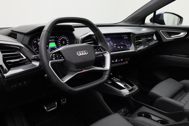 Audi Q4 Sportback e-tron 40 S edition 77 kWh 204 pk | Panoramadak | Leder fijnnappa | Head-up display | Sonos |