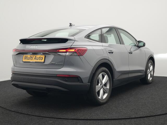 Audi Q4 Sportback E-Tron 35 Edition 55 kWh 170pk Dealer O.H INCL BTW | Adaptive Cruise | Camera | Verwarmde Stoelen | Virtual | Front Assist | Navigatie | DAB |