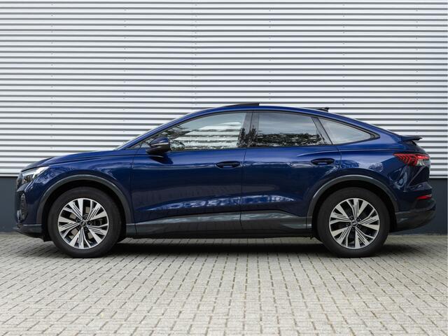 Audi Q4 Sportback e-tron 35 - Pano - Camera - Stoelverwarming - Leder - Keyless - Warmtepomp - 55 kWh