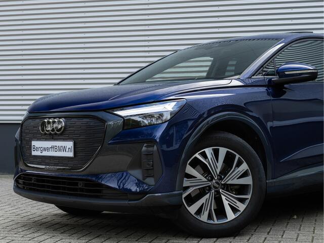 Audi Q4 Sportback e-tron 35 - Pano - Camera - Stoelverwarming - Leder - Keyless - Warmtepomp - 55 kWh