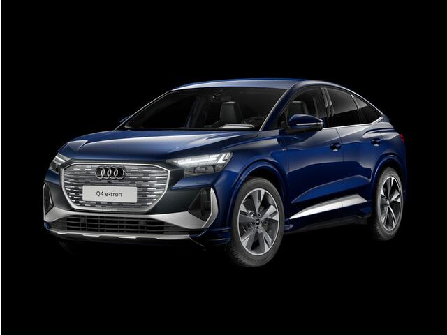 Audi Q4 Sportback e-tron S edition Competition e-tron 45 82 kWh 210 kW / 28 Elektrische Stoelen | Comfortsleutel | Glazen Panoramadak | Klimaatregelingpakket | Sfeerverlichting | Stuurverwarming | Trekhaak