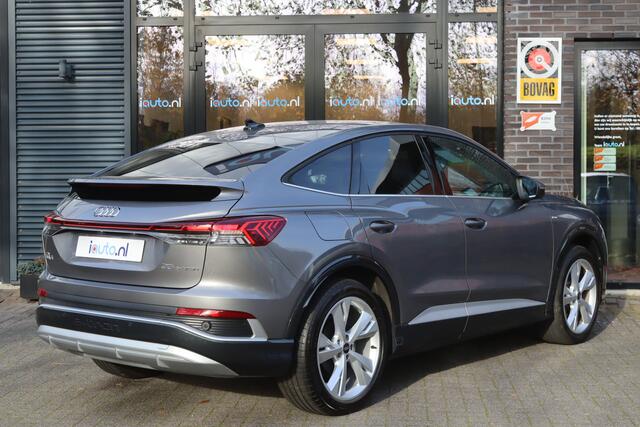 Audi Q4 Sportback e-tron 35 S edition 55 kWh S-Line/Leder/Head-up/Navi+/Elek. klep/CarPlay/ECC/DCC/20"