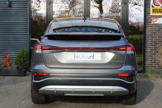 Audi Q4 Sportback e-tron 35 S edition 55 kWh S-Line/Leder/Head-up/Navi+/Elek. klep/CarPlay/ECC/DCC/20"