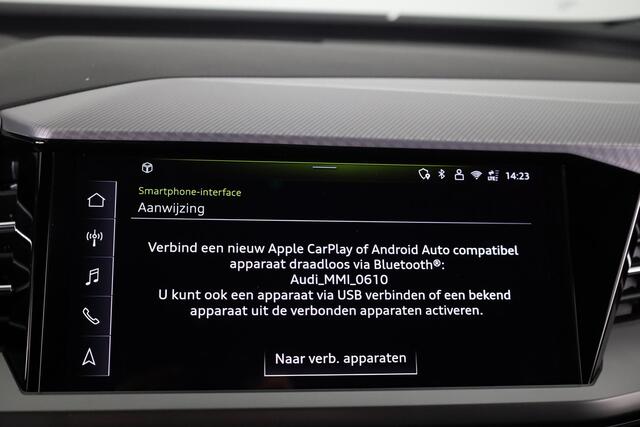 Audi Q4 e-tron 45 quattro Advanced edition 82 kWh 286pk | Adaptieve cruise controle | Parkeercamera achter | Optiekpakket zwart Plus