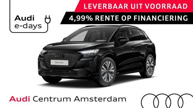 Audi Q4 e-tron 40 Advanced edition 63 kWh 204pk | Achteruitrijcamera | Assistentiepakket plus | Optiekpakket zwart plus | Privacy glas | Adaptive cruise control |