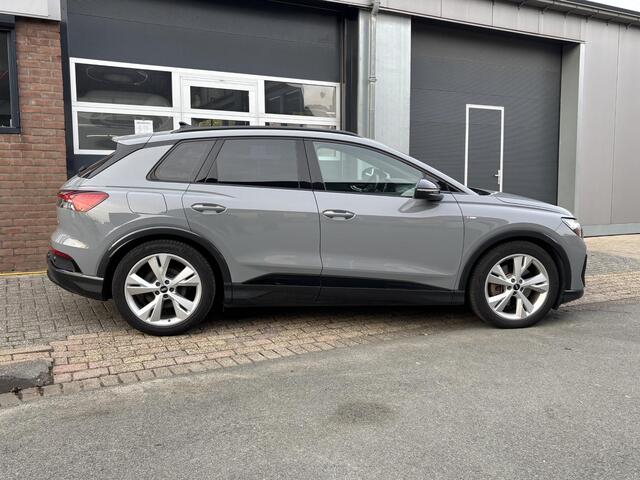 Audi Q4 e-tron 40 Launch edition S Competition 77 kWh trekhaak inklapbaar |Warmtepomp | PDC V+A | voorverwarming| Carplay