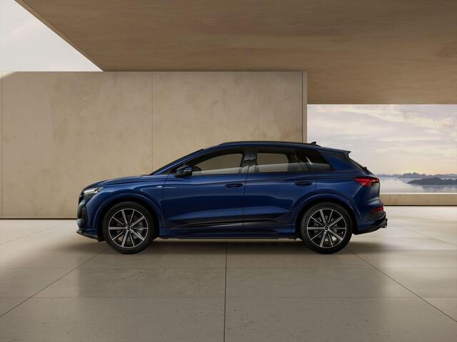 Audi Q4 e-tron S edition 40 | 63 kWh | 204 PK | 20 inch velgen | Privacyglas | Zwart Optiek Plus | Trekhaak |