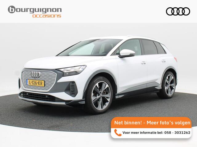 Audi Q4 e-tron 40 Launch edition Advanced 77 kWh 204 Pk Automaat | Adaptive Cruise | Climate Control | Stoelverwarming | Navigatie | Camera | Carplay | 137.503 Km!!