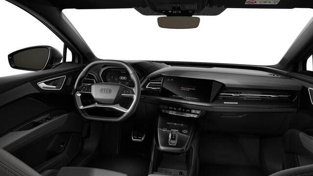 Audi Q4 e-tron 40 S edition 77 kWh Interieurpakket S line - Panoramadak - Privacy glas - Comfortpakket plus - MMI navigatie pro - Assistentiepakket plus - Warmtepomp - Stoelverwarming voorin - Sportstoelen -