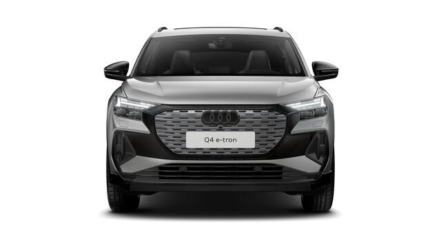 Audi Q4 e-tron 40 S edition 77 kWh Interieurpakket S line - Panoramadak - Privacy glas - Comfortpakket plus - MMI navigatie pro - Assistentiepakket plus - Warmtepomp - Stoelverwarming voorin - Sportstoelen -