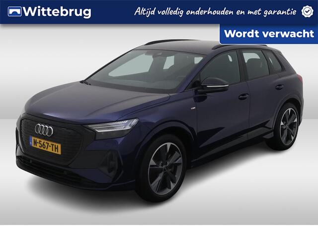 Audi Q4 e-tron 40 204pk 77 kWh S edition / S-Line Exterieur & Interieur / Navigatie / Elek. Achterklep / Parkeersensoren Voor & Achter / 20" LMV