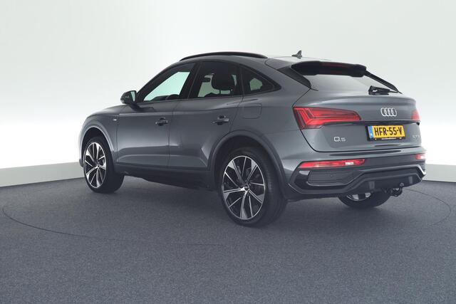Audi Q5 Sportback 50 TFSI e 299pk 2x S-Line Black Edition Trekhaak Camera Virtual Cockpit Navigatie
