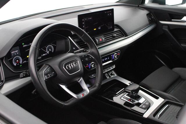 Audi Q5 Sportback 55 TFSIe 367pk 2x S-Line Camera Stoelverwarming Panoramadak Virtual Cockpit