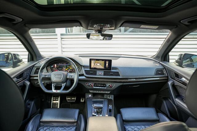 Audi Q5 3.0 TDI SQ5 quattro Panoramadak Luchtvering B&O Carbon Adapt. Cruise 360Cam Memory 21''LM