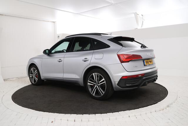 Audi Q5 Sportback 55 TFSI e S edition Electrische trekhaak, Apple carplay / Android auto, Panorama dak, S line!