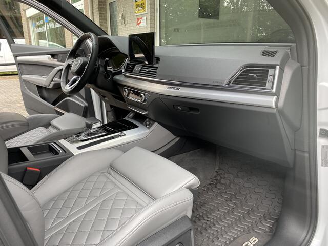 Audi Q5 SQ5 Sportback Nieuw model Dealer onderh. 3.0 TDI SQ5 quattro S Line nw. pr. ¤140.000 Pano/Navigatie Full Map/ Autom. airco/./Achteruitr.camera/Vol leder/Adapt. Cruisecontr./21 Inch L.M./Led verl./Park. sens. v+a/Zwenb. Trekhaak/Luchtvering/Keyless/Track&T
