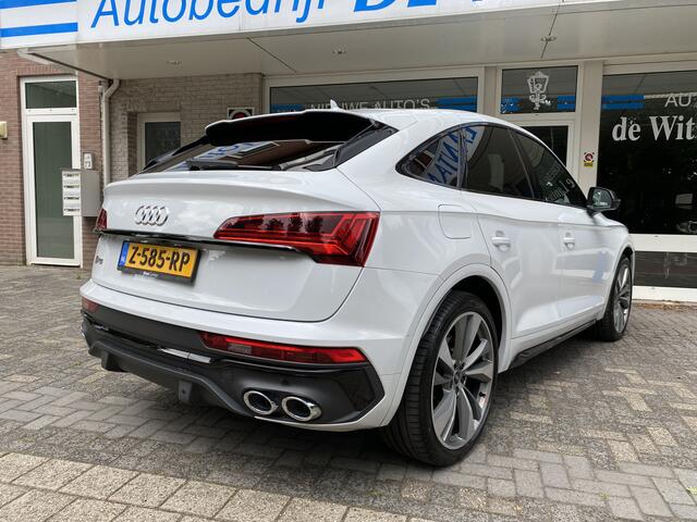 Audi Q5 SQ5 Sportback Nieuw model Dealer onderh. 3.0 TDI SQ5 quattro S Line nw. pr. ¤140.000 Pano/Navigatie Full Map/ Autom. airco/./Achteruitr.camera/Vol leder/Adapt. Cruisecontr./21 Inch L.M./Led verl./Park. sens. v+a/Zwenb. Trekhaak/Luchtvering/Keyless/Track&T