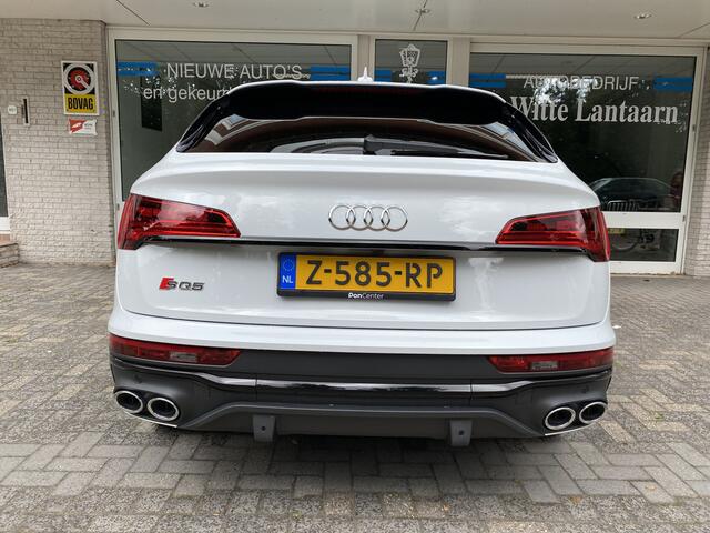 Audi Q5 SQ5 Sportback Nieuw model Dealer onderh. 3.0 TDI SQ5 quattro S Line nw. pr. ¤140.000 Pano/Navigatie Full Map/ Autom. airco/./Achteruitr.camera/Vol leder/Adapt. Cruisecontr./21 Inch L.M./Led verl./Park. sens. v+a/Zwenb. Trekhaak/Luchtvering/Keyless/Track&T