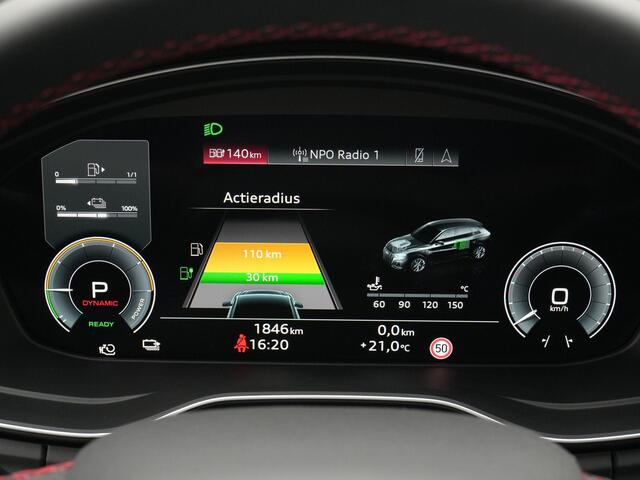 Audi Q5 55 TFSI e 367 pk S-tronic quattro S edition Competition / S-Line | Panoramadak | Bang & Olufsen sound | Trekhaak | Matrix LED | Fijnnappa Leder | Standkachel | Stoel-/achterbankverwarming | 21 inch