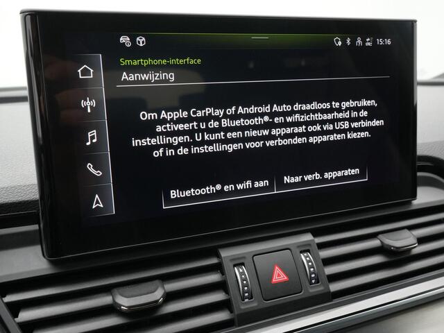 Audi Q5 50 TFSI e 299 pk S-tronic quattro S edition | Matrix LED koplampen | Achteruitrijcamera | Standkachel | Adaptive Cruise | Stoelverwarming | Sportstoelen | 21 inch