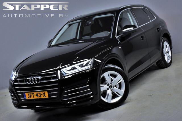 Audi Q5 55 TFSIe 367pk Quattro S-line 1e Eig. Dealer OH Trekhaak/Keyless/Camera/Navi/Led/Leer/Stoelverw./Pdc/Lmv''