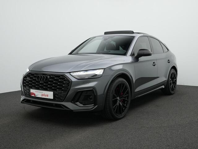 Audi Q5 Sportback 55 TFSI e 367 pk S-tronic S edition / S-Line | Panoramadak | Luchtvering | Leder/alcantara (rood gestikt) | Rondomzicht camera | Geheugenstoel | Bang & Olufsen | Matrix LED