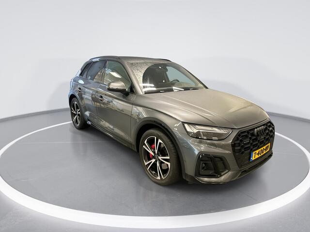 Audi Q5 50 TFSIe 299pk S-tronic S edition Competition · Apple/Android Car Play · Luchtvering · Keyless · 360 Camera · Elek. Achterklep · 20'' Inch · 01-08-2027 of 100.000km