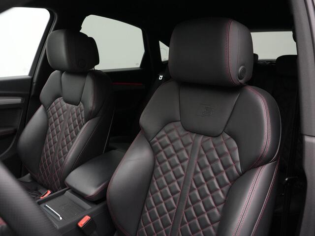 Audi Q5 Sportback 55 TFSI e 367 pk S-tronic S Edition Competition / S-Line | Luchtvering | Fijnnappa leder (rood gestikt) | Geheugenstoel | Bang & Olufsen