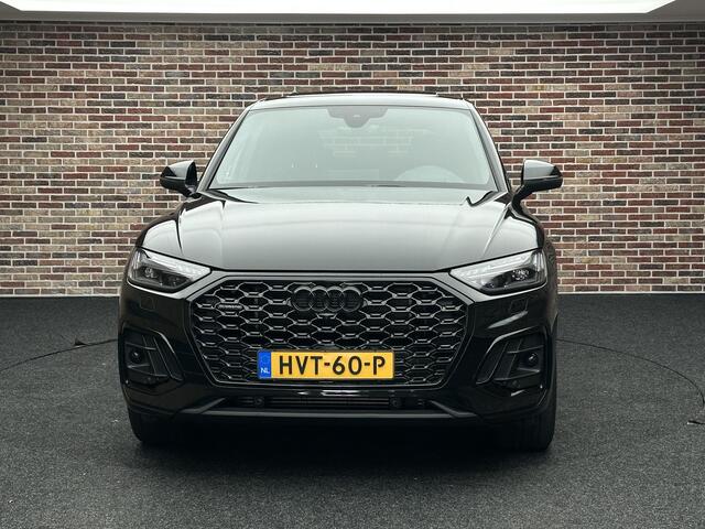 Audi Q5 Sportback 55 TFSI e S edition Competition Panorama Elek Stoel Leer Camera 360