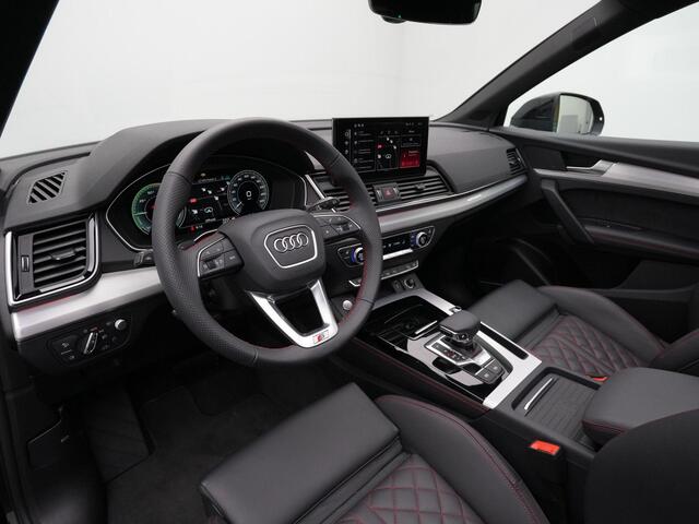 Audi Q5 55 TFSI e S edition Competition / S-Line | Panoramadak | Trekhaak | Fijnnappa leder | Geheugen-/massagestoel | Bang & Olufsen | Rondomzicht camera | Head-up display